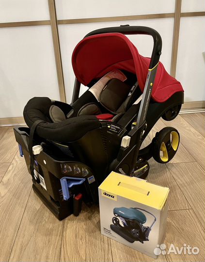 Коляска автокресло doona с базой isofix