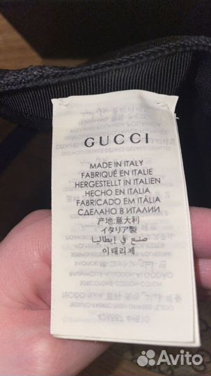 Бейсболка gucci оригинал