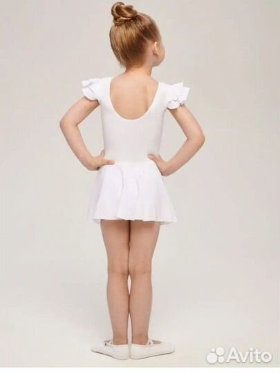 Купальник гимнастический с юбочкой 116