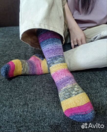 Носки вязаные ручной работы
