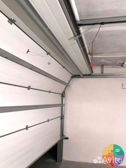 Секционные ворота алютех