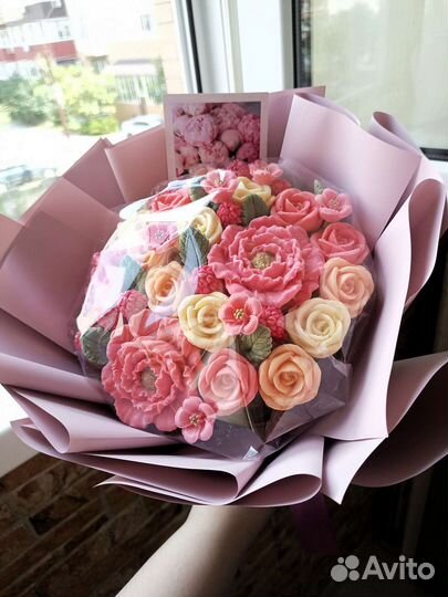 Съедобные букеты. Натуральный Бельгийский шоколад