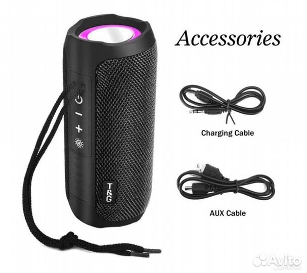 Беспроводная блютуз колонка