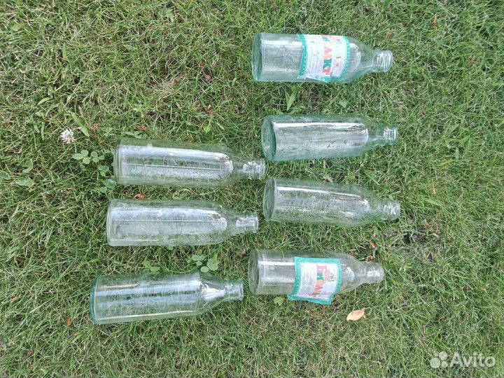 Бутылки СССР молочные биолакт