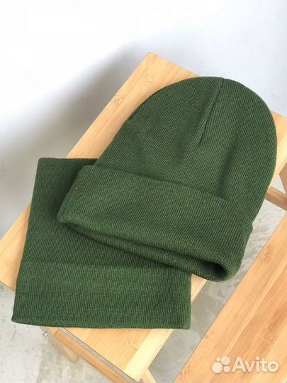 Набор шапка и снуд женский + цвета