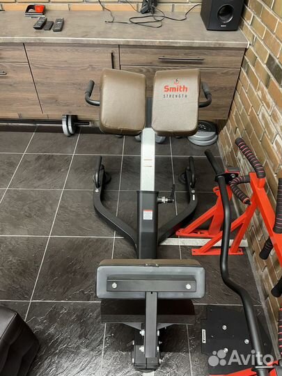 Тренажер для гиперэкстензии smith strength