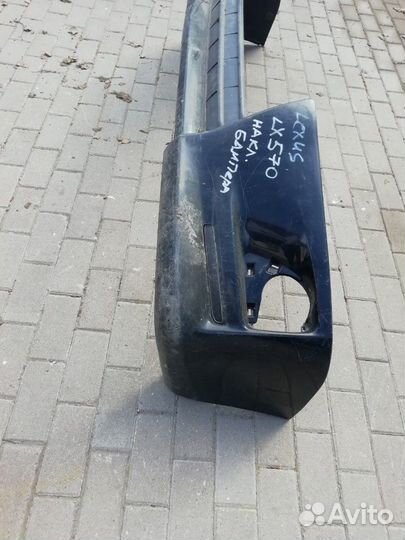 Lexus LX 570 накладка переднего бампера