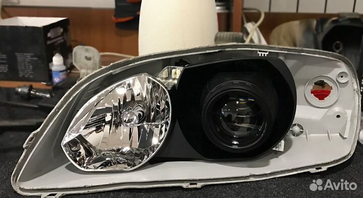 Линзы Ксенон Kia Spectra