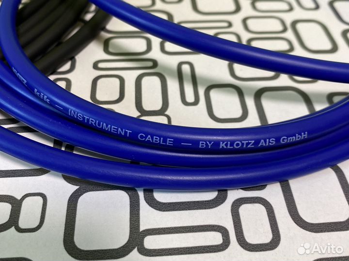 Инструментальный кабель klotz для гитары
