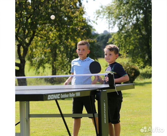 Всепогодный стол donic outdoor roller 1000