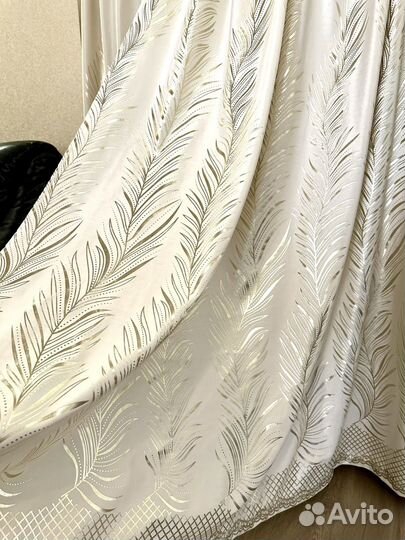 Шторы люксовые по 1,50 и 2 м фольгирование