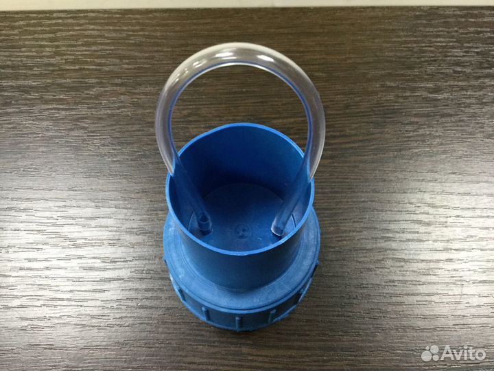 Крышка пластиковая на бутыль 20 л (гидрозатвор)