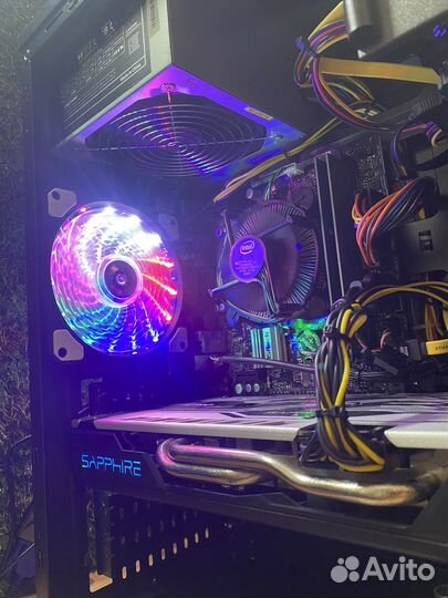 Игровой Компьютер i3 9100F/RX578. Полный Комплект
