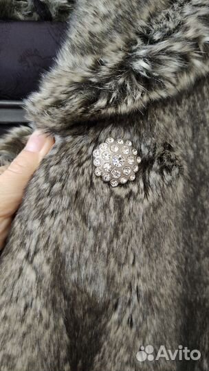 Шуба из искусственного меха