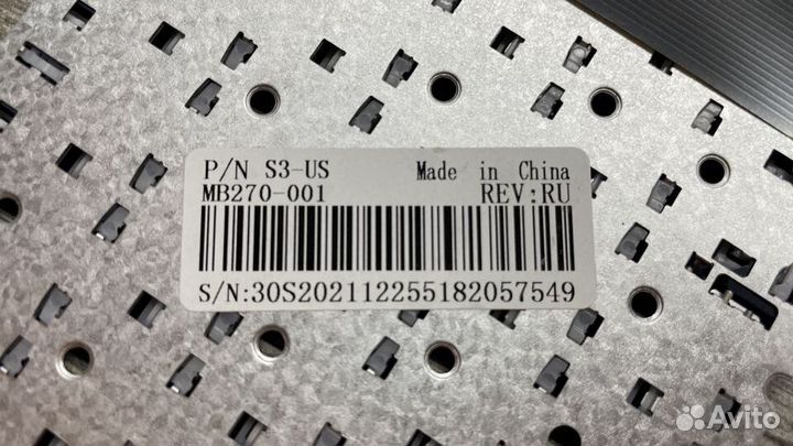 Клавиатура aser Aspire S3 black