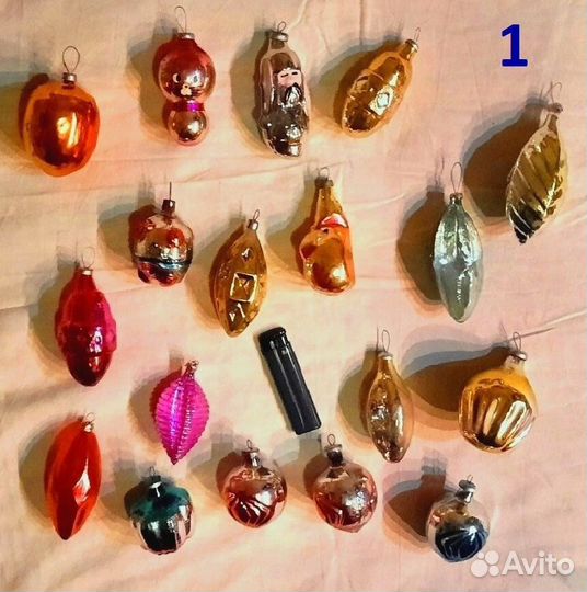 Игрушки, навершие на елку, СССР