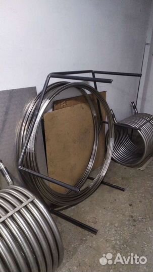 Змеевик из нержавейки, спираль