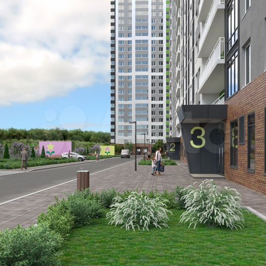 1-к. квартира, 39,8 м², 18/22 эт.