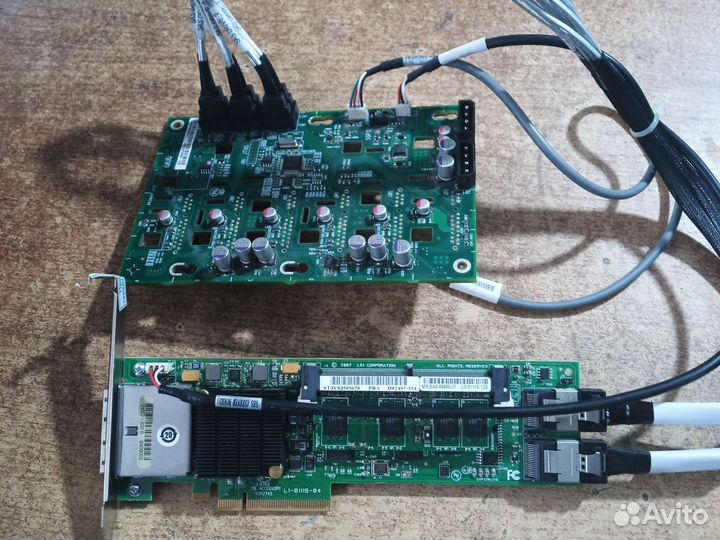 Контроллер srcsasjv Intel raid Controller PCI-Ex8