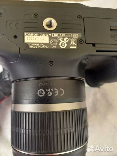 Зеркальный фотоаппарат Canon eos Rebel T2i EOS