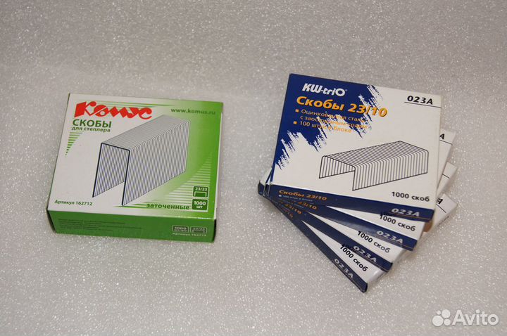 Степлер мощный KW-triO 50LB на 210 листов + скобы