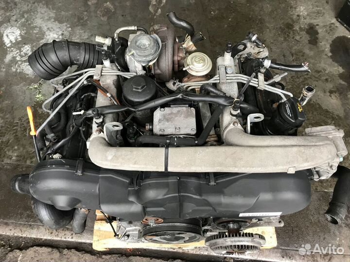 Контрактный двигатель 2.5 V6 TDI Audi VW+АКПП