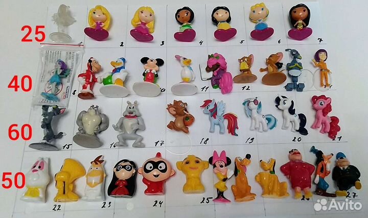 Игрушки, разные производители