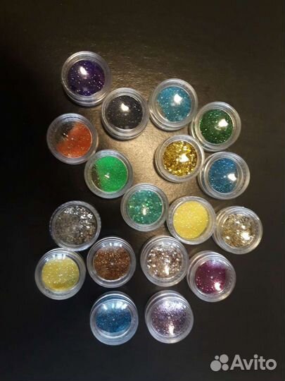 Блестки для дизайна ногтей