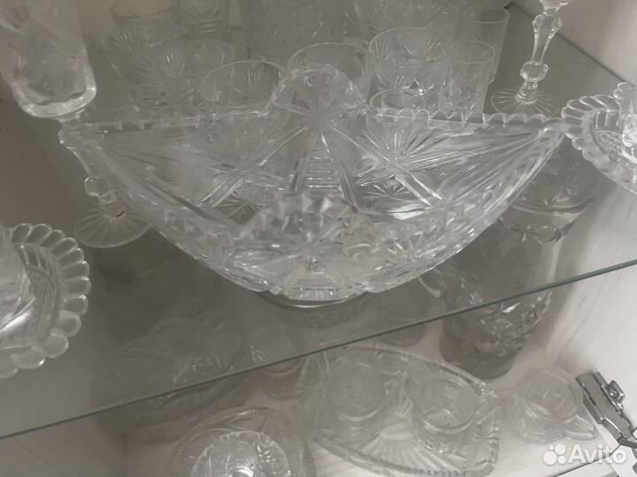 Хрустальная вазочка