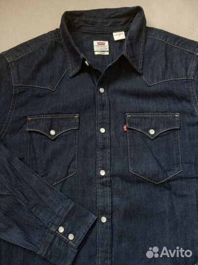 Levi's standard fit. Рубашка джинсовая. Оригинал