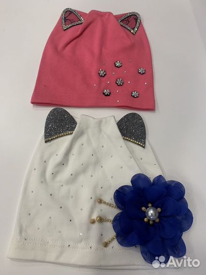 Шапочки детские летние новые