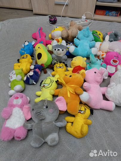 Мягкие игрушки пакетом новые