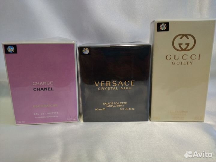 Парфюм Gucci, Versace, Chanel