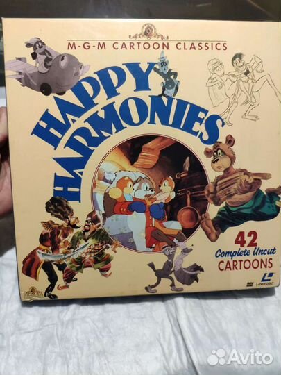 Лазерные видеодиски LD