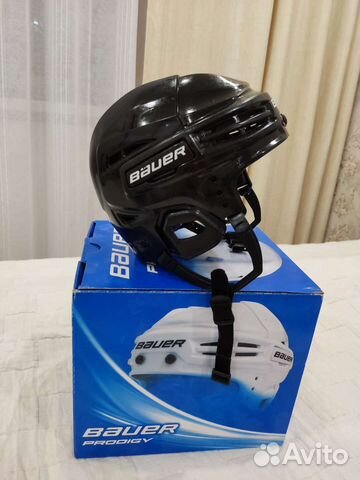 Шлем хоккейный детский bauer с решеткой