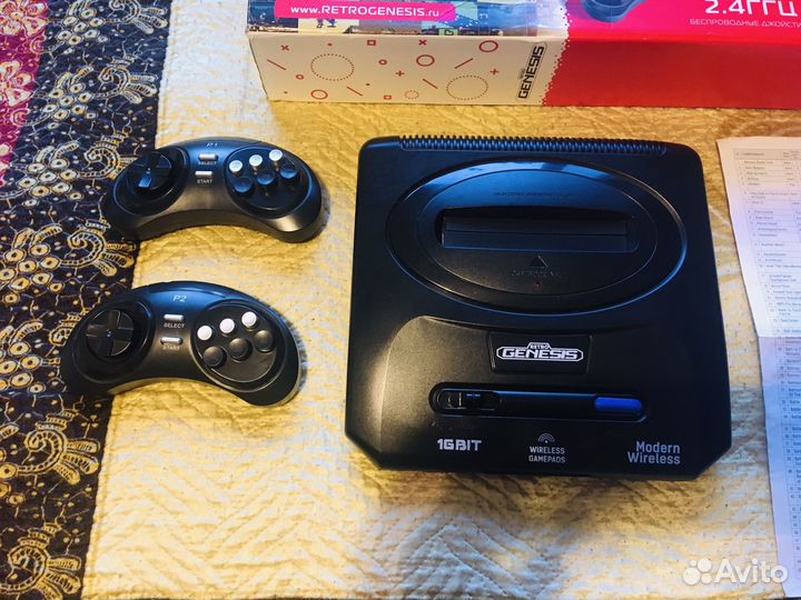 Sega Genesis Modern Wireless 300 игр