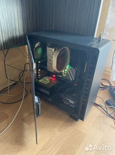 Компьютер threadripper 16/32, 64гб + монитор PRO