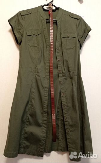 Платье safari цв.хаки