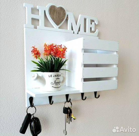 Ключница настенная из дерева