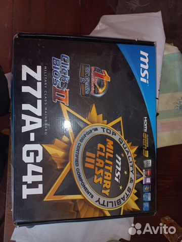 Материнская плата msi z77a-g41