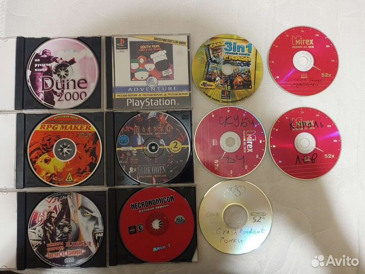 Игровые Диски PS1