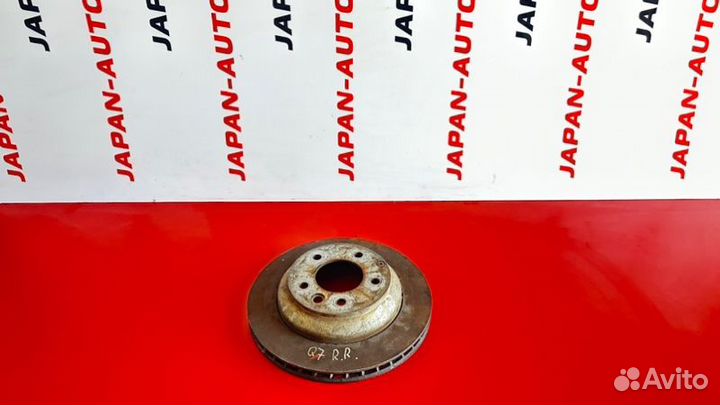 Тормозной диск задний правый Audi Q7 2005-2012