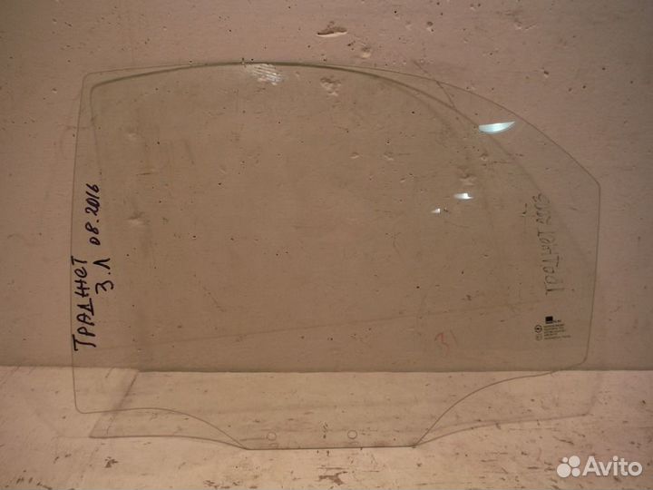 Стекло двери задней левой hyundai Trajet 2005