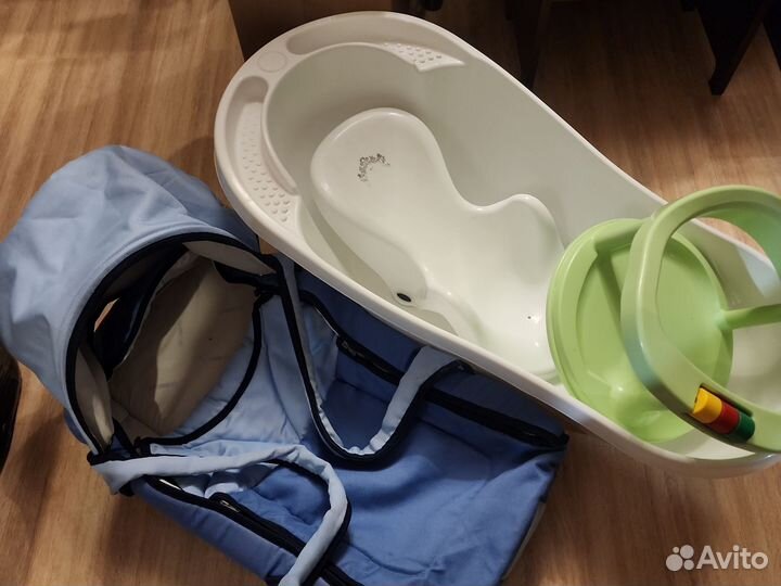 Ванночка, горка, сидушка и переноска