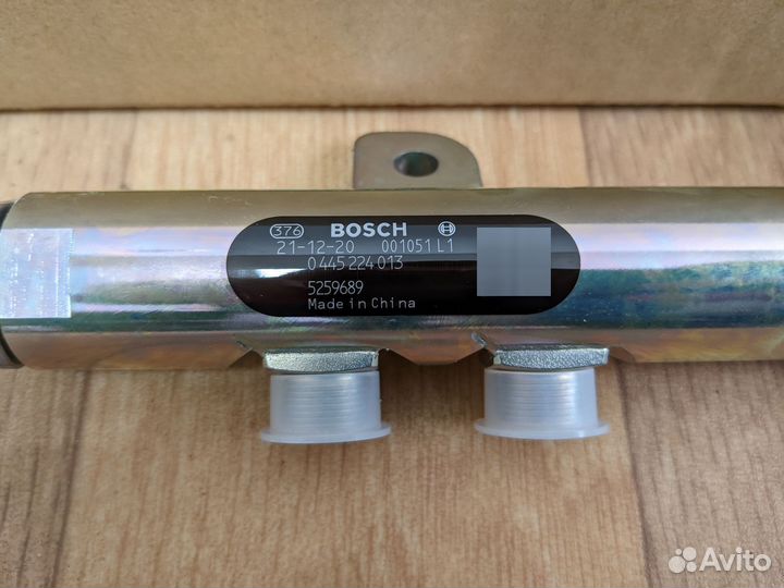 Рампа топливная Cummins 3.8 Евро 3