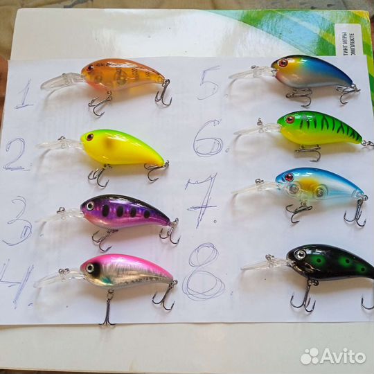 Воблеры для тролинга