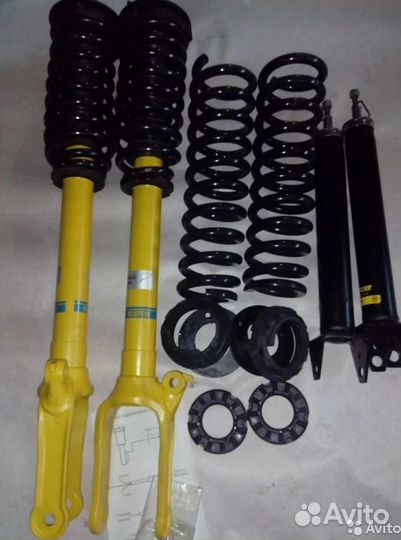 Комплект для перехода с пневмы на пружины