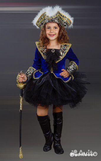 Костюм пиратки для девочки напрокат