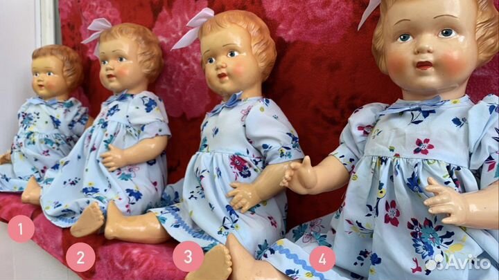 Куклы целлулоид СССР