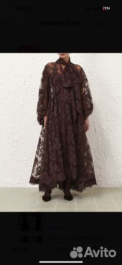 Платье zimmermann